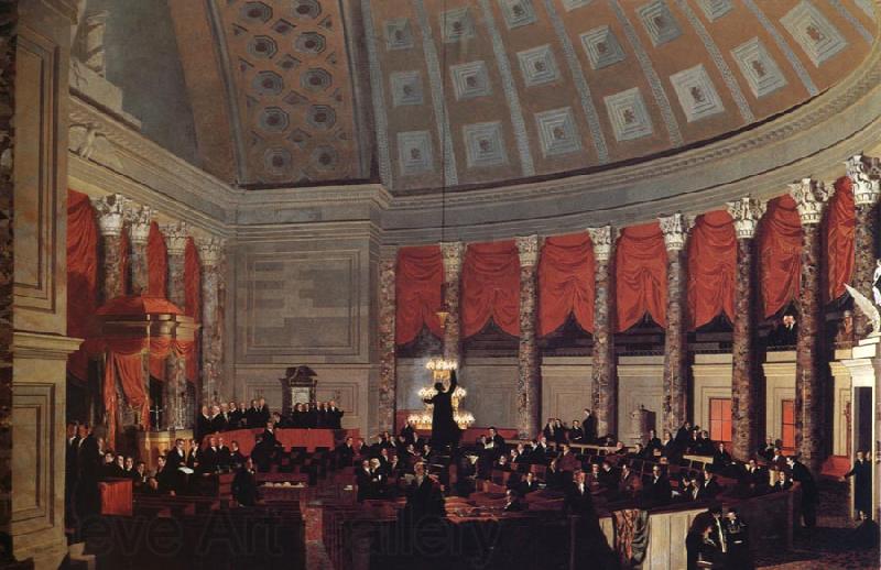 Samuel Finley Breese Morse The old House of Representatives Spain oil painting art